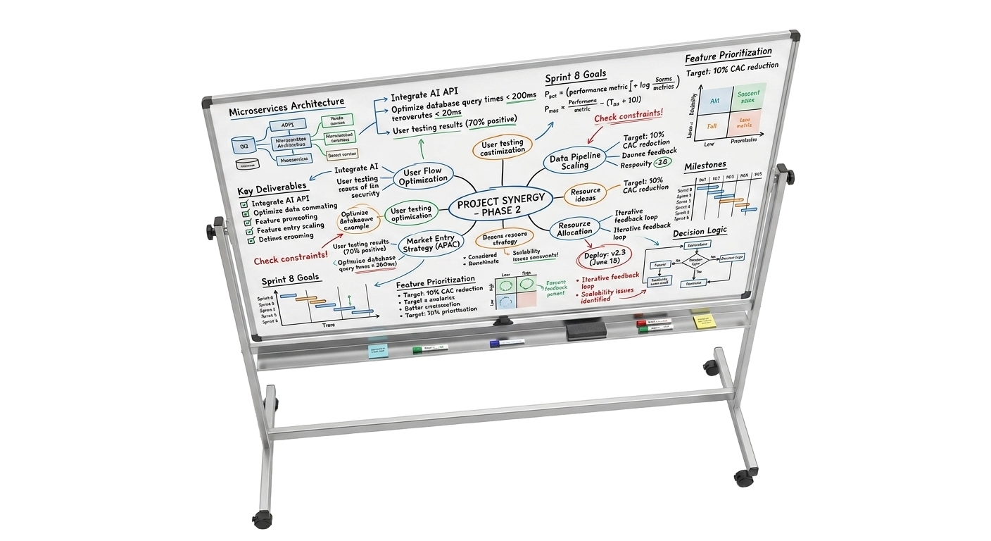 Project whiteboard